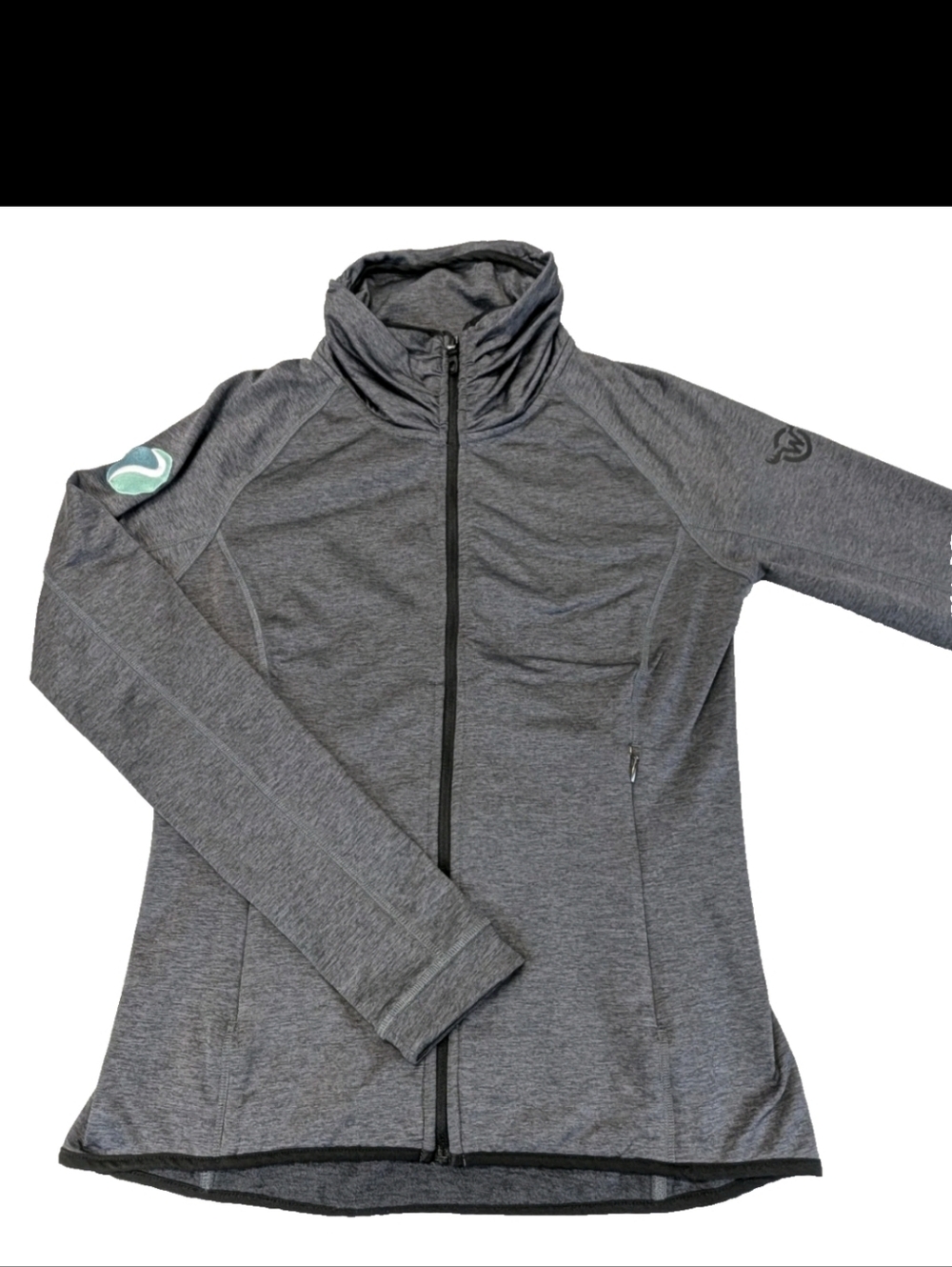 Moosejaw Mountaineering Women's XS Full Zip Athletic Jacket Heathered Gray - Picture 2 of 13